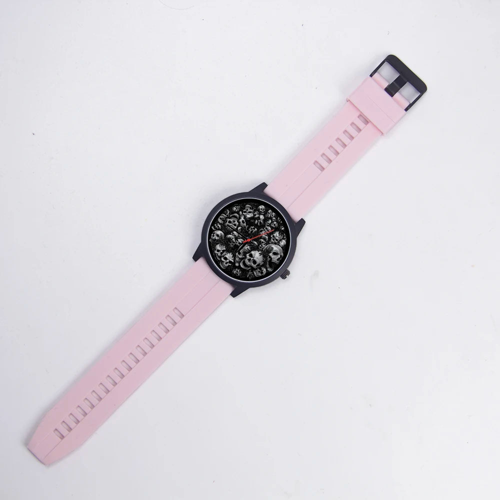 Skeleton Gentleman Watch Men Wrist Original Black Gifts for Men Watch Free Shipping Skull Skull Personalized Gift Souvenir Wach